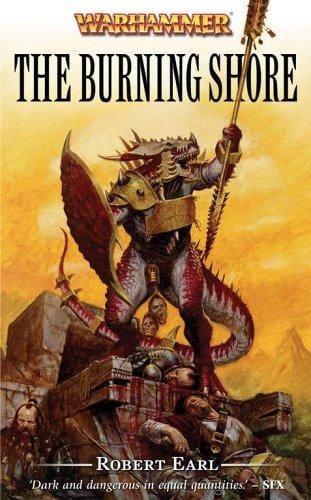 Cover of The Burning Shore by Robert Earl