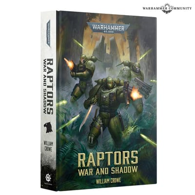 Cover of Raptors: War and Shadow by William Crowe
