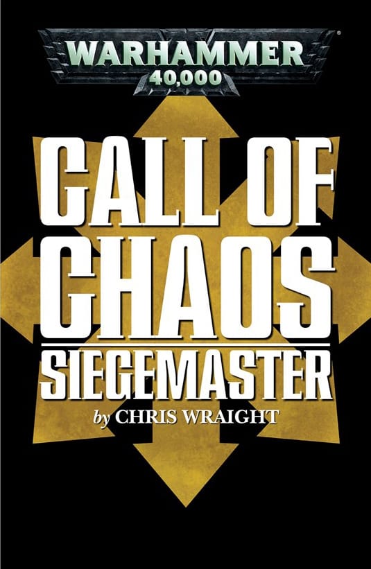 Cover of Siegemaster by Chris Wraight