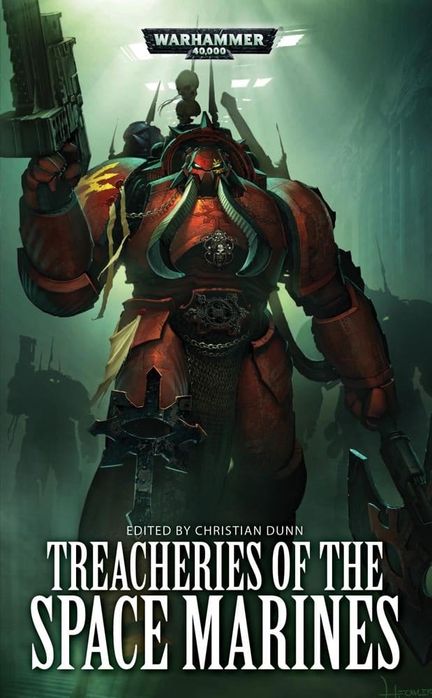 Cover of Treacheries of the Space Marines by Christian Z. Dunn