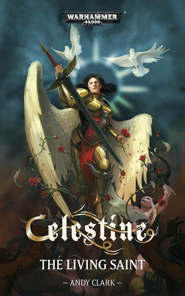 Cover of Celestine: The Living Saint by Andy Clark