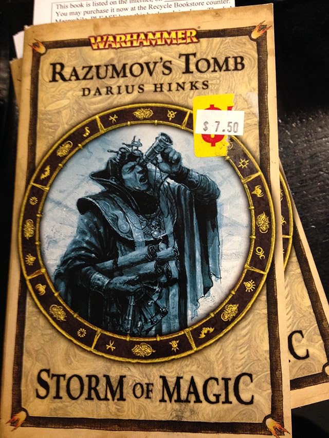 Cover of Razumov's Tomb: Warhammer Storm of Magic by Darius Hinks