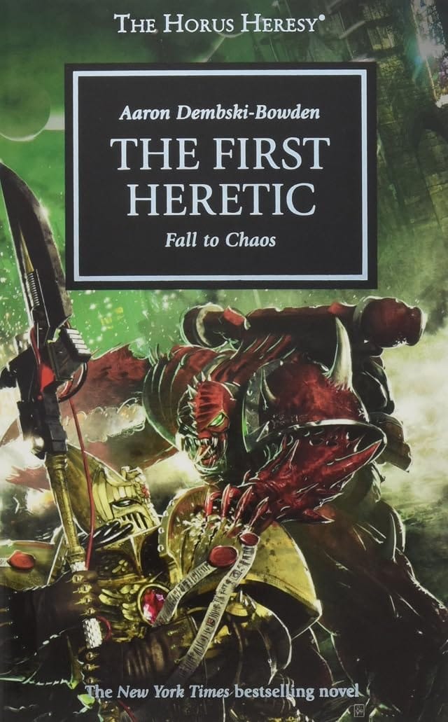 Cover of The First Heretic by Aaron Dembski-Bowden