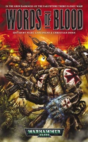 Cover of Words of Blood by Marc Gascoigne