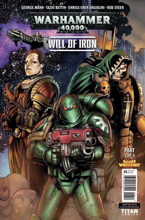 Cover of Will of Iron: Warhammer 40,000, Vol. 1 by Tazio Bettin