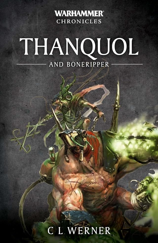 Cover of Thanquol and Boneripper by C.L. Werner