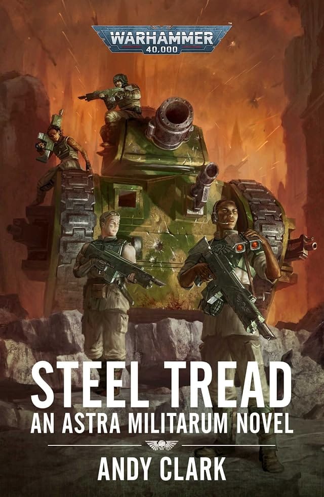 Cover of Steel Tread by Andy Clark