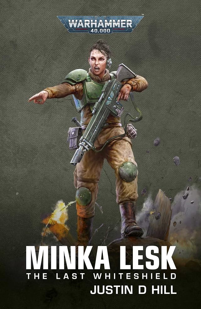 Cover of Minka Lesk: The Last Whiteshield by Justin D. Hill