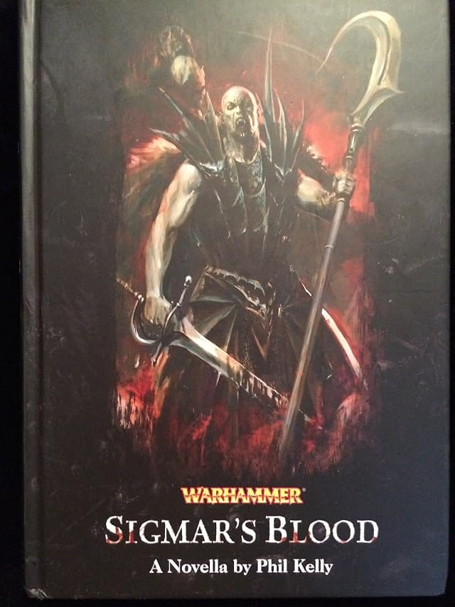 Cover of Sigmar's Blood by Phil Kelly
